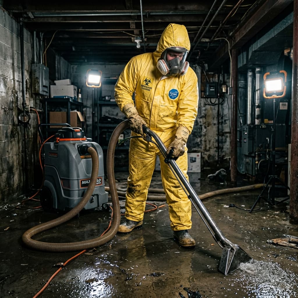 Sewage & Contaminated Water Cleanup