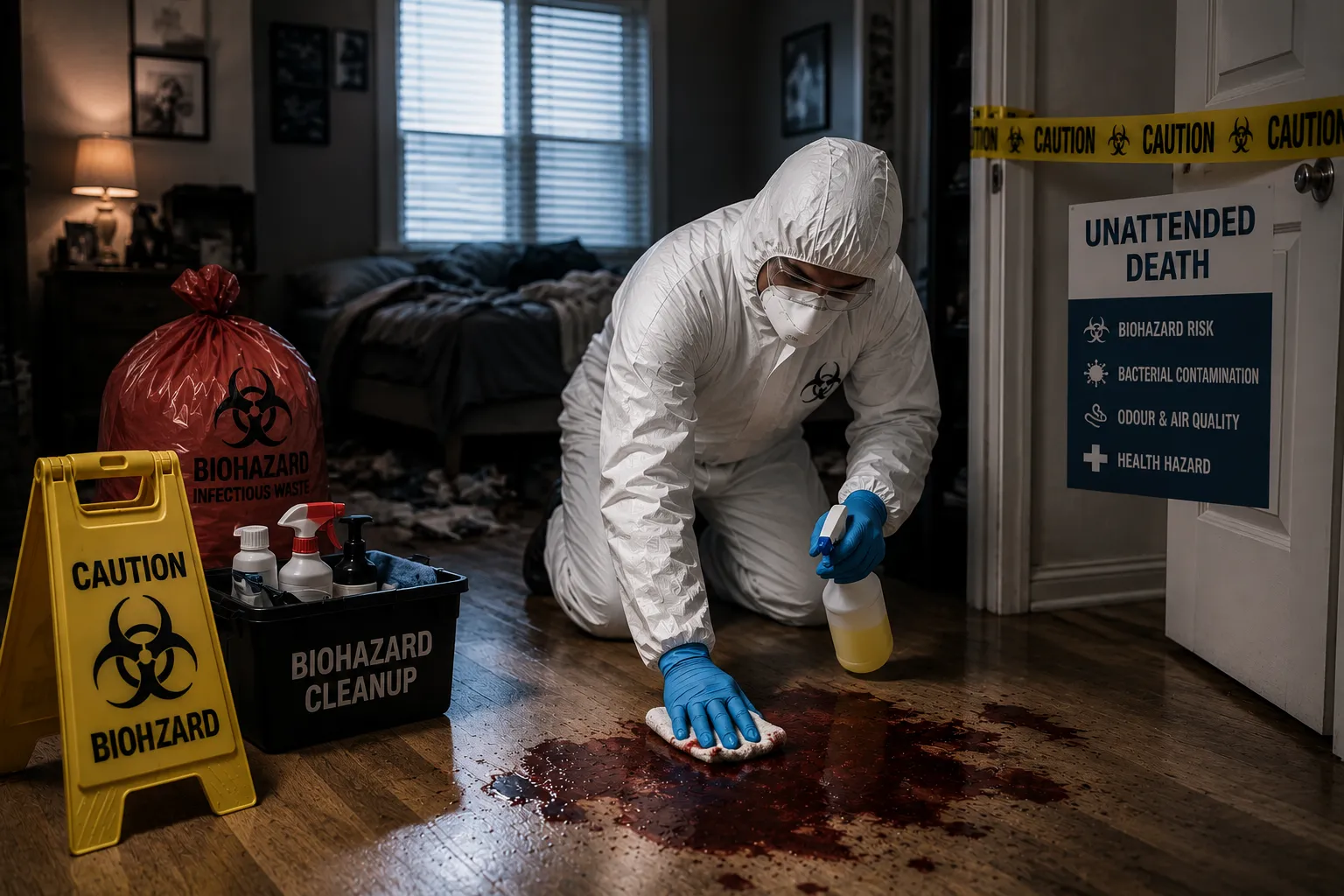 What Is an Unattended Death Cleanup and Why Professional Cleaning Matters?